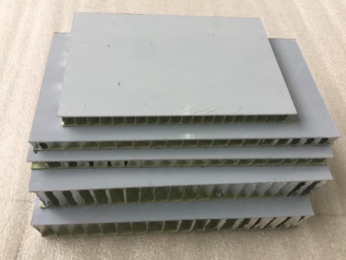 백색 PVDF/FEVE 페인트 알루미늄 벌집 합성 패널 방음 